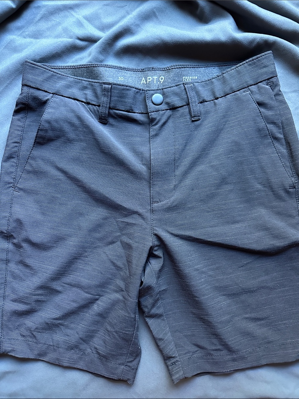 Apt. 9 Men’s Dark Blue Hybrid Shorts